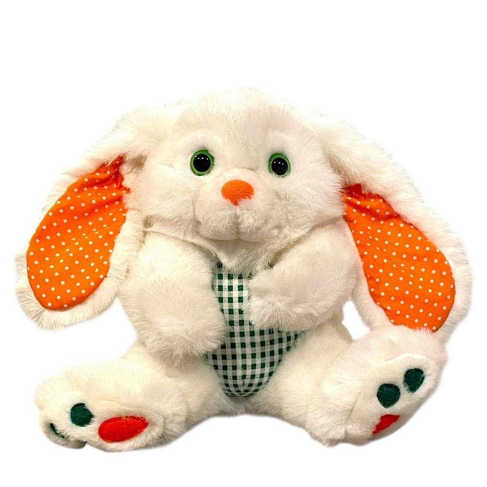 Vintage Avon Giggling Bunny Rabbit Plush Mommy Only NO Baby Easter Works 1995